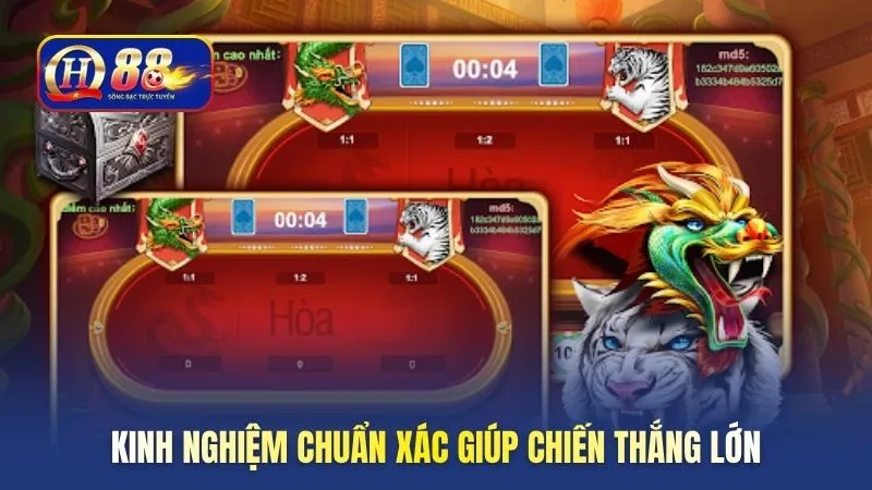Kinh nghiệm chuẩn xác giúp chiến thắng lớn