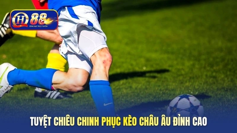 Tuyệt chiêu chinh phục kèo châu Âu đỉnh cao