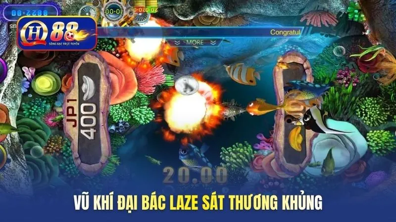 Vũ khí đại bác laze sát thương khủng